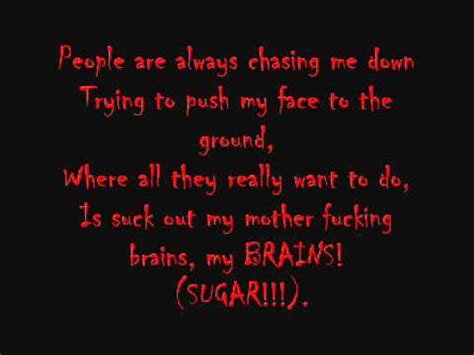 System Of A Down – Sugar Lyrics .